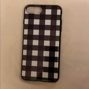 IPhone 8Plus Casely Gingham Case